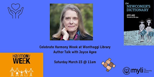 Harmony Week Author Talk at Wonthaggi Library with Joyce Agee primary image
