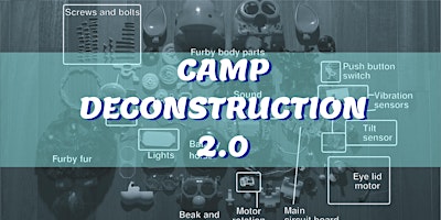 Imagem principal do evento Camp Deconstruction 2.0 PM  (Ages 9-12) June 3rd-7th 1pm-4pm