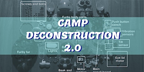 Camp Deconstruction 2.0 PM  (Ages 9-12) June 3rd-7th 1pm-4pm