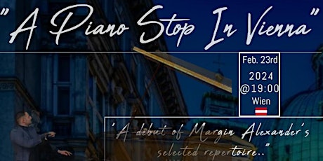 Imagem principal do evento "A Piano Stop in Vienna"