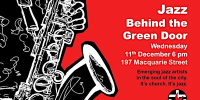 Imagem principal do evento Jazz Behind the Green Door Christmas Event