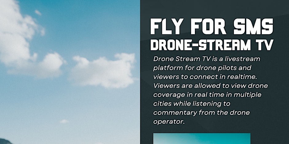 Learn How to Fly a Drone for SMS Drone-Stream TV: (Free Drone Included)