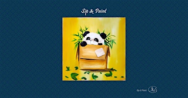 Sip and Paint: Hiding Panda (2pm Sat) primary image