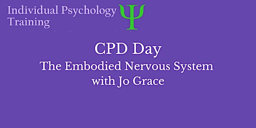 Imagen principal de CPD Day – The Embodied Nervous System with Jo Grace