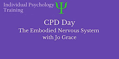 Image principale de CPD Day – The Embodied Nervous System with Jo Grace