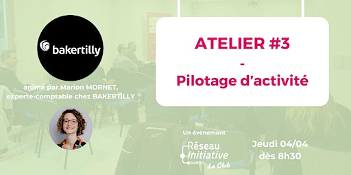 ATELIER #3 : Savoir piloter son activité primary image