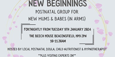 New Beginnings Postnatal Group primary image