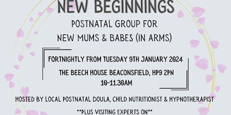 New Beginnings Postnatal Group