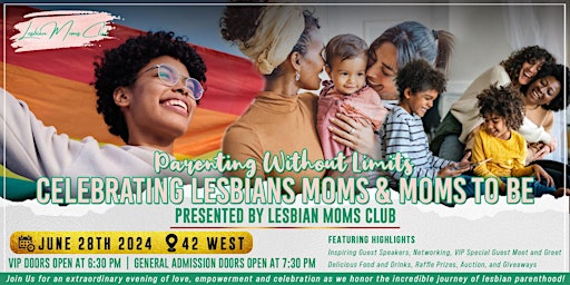 Imagem principal de Lesbian Moms Club presents Parenting Without Limits