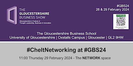 #CheltNetworking at #GBS24 primary image