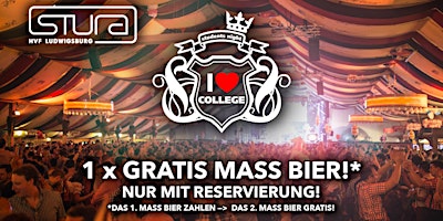 I Love College  goes Frühlingsfest - Di. 23.04.24 @ Wasenwirt primary image