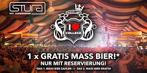 Hauptbild für I Love College  goes Frühlingsfest - Di. 23.04.24 @ Wasenwirt