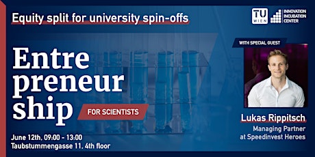 Hauptbild für Equity split for university spin-offs