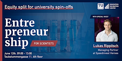 Hauptbild für Equity split for university spin-offs