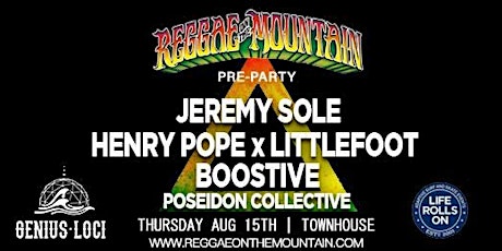 Reggae on the Mountain Official Pre - Party