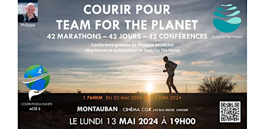 Imagem principal do evento Courir pour la planète - Team For The Planet