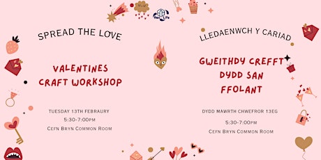 Spread the Love: Valentines Craft Workshop primary image