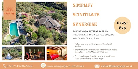 Simplify Scintillate Synergise