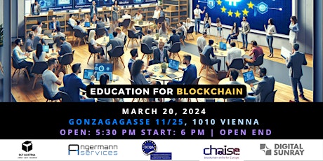 Education for Blockchain primary image