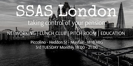 SSAS LONDON TUESDAY April 16th 2024