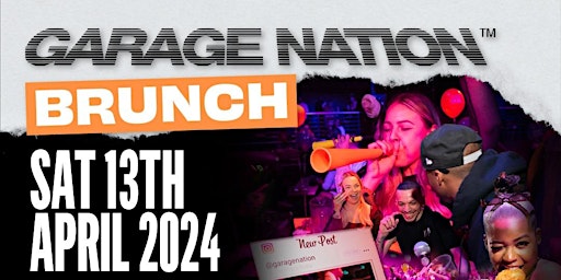 GARAGE NATION BRUNCH & DAY PARTY primary image