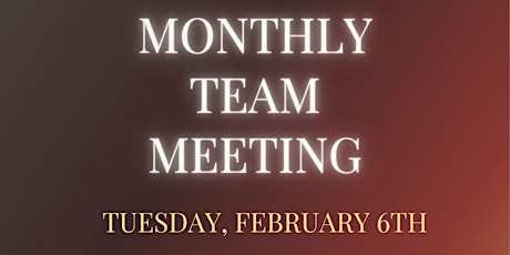February Member Meeting primary image