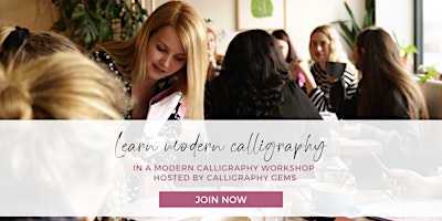Primaire afbeelding van Modern Calligraphy Workshop - Art Class