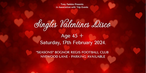 Imagem principal de Singles Disco  Sadly Cancelled by venue provider. Tickets now not on sale.