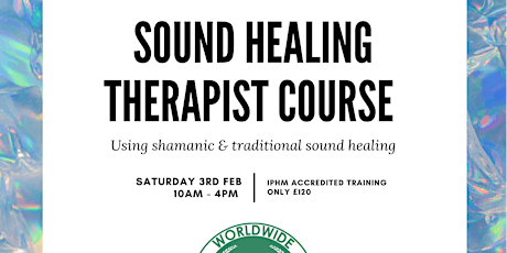 Iphm Approved Sound Healing Therapist Training primary image