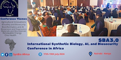 SBA.3 International Synthetic Biology, and Biosecurity Conference in Africa primary image
