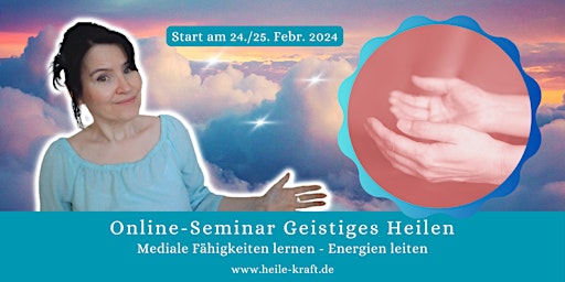 Online-Seminar Geistiges Heilen "Berührung der Seele" primary image