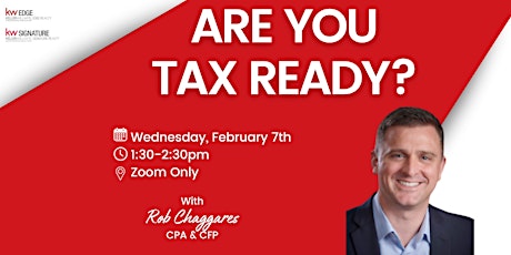 Primaire afbeelding van Are you TAX Ready??