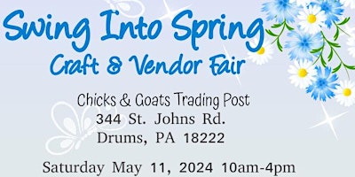 Imagen principal de Swing Into Spring Craft & Vendor Fair