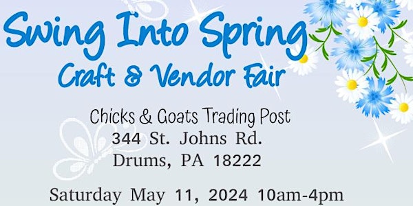 Swing Into Spring Craft & Vendor Fair