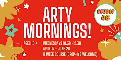 Imagem principal do evento Arty Mornings! (9 Week Course)