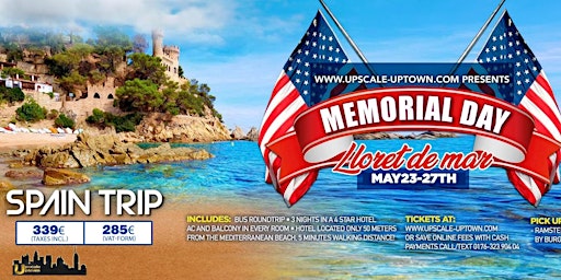 SPAIN TOUR MEMORIAL DAY WEEKEND