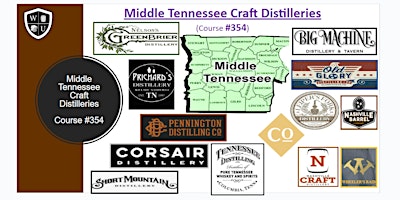 Primaire afbeelding van Whiskey University Middle Tennessee Craft Distilleries