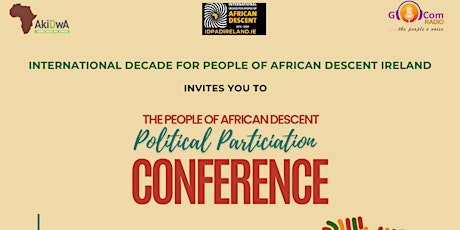 The People of African Descent Political Participation Conference primary image