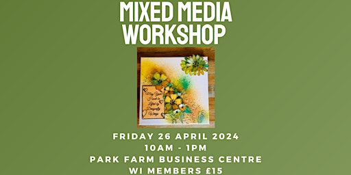 Primaire afbeelding van Mixed Media Workshop