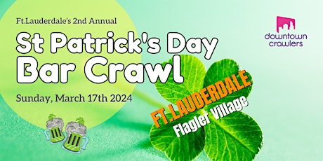 St. Patrick's Day Bar Crawl - FT LAUDERDALE (Flagler Village) primary image