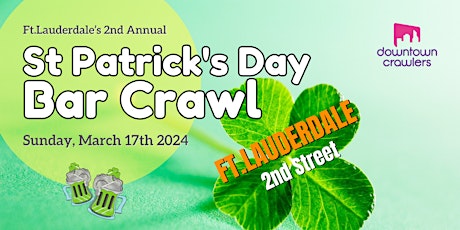 St. Patrick's Day Bar Crawl - FT LAUDERDALE (2nd Street) primary image