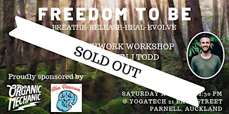 Freedom To Be. Breathwork workshop primary image