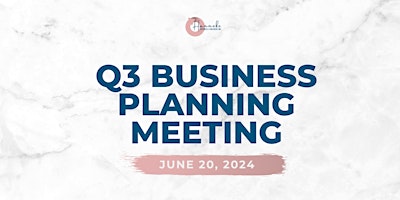 Business Growth Achievers: Q3 Business Planning Meeting primary image