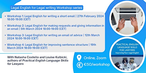 Collection image for Legal English for Legal writing Workshop series