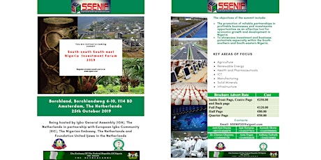 South-South South-East Nigeria Investment Forum 2019 primary image