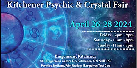 Kitchener Psychic & Crystal Fair