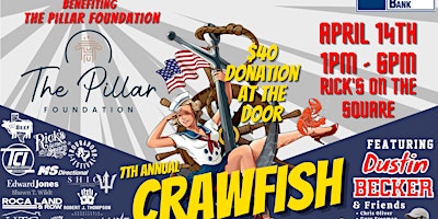 Hauptbild für 7th Annual Charity Crawfish Boil & BBQ