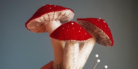 HAND SEWING:  MUSHROOM PIN CUSHION primary image