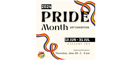 Imagem principal do evento Opening Gallery Reception for Pride Month Exhibition
