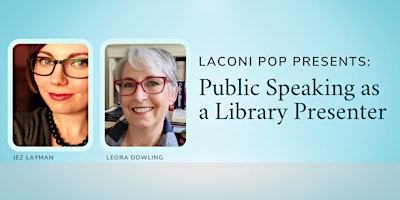 Imagem principal do evento Public Speaking as a Library Presenter